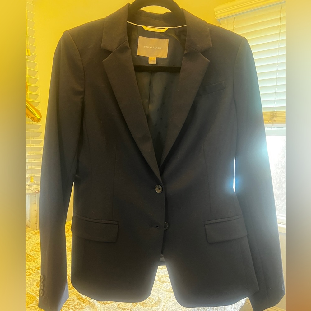 Banana Republic Elegant Black Jacket